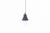 Black Vintage Metal Opaline Suspension from Siemens, 1930 For Sale - Image 8 of 8