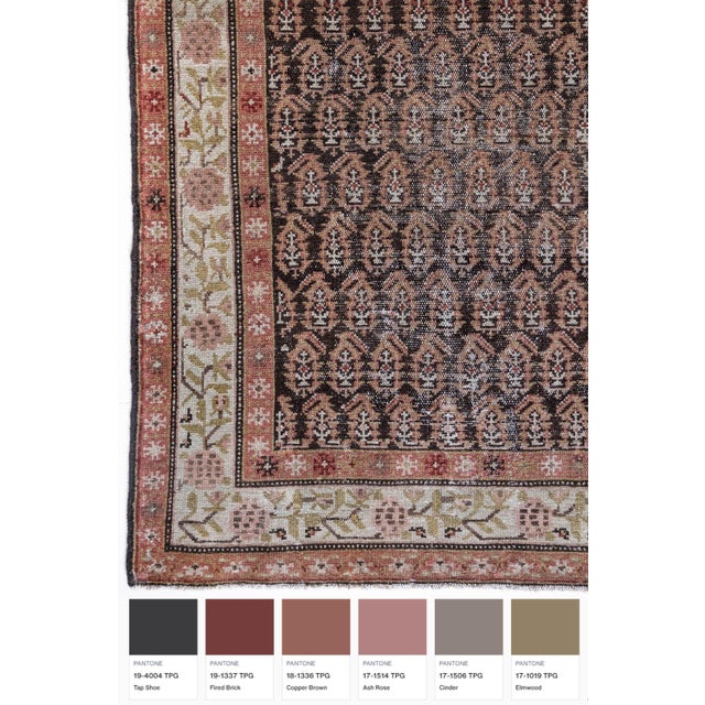 1930s Hand Knotted Runner Rug For Sale - Image 11 of 11