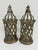 Late 20th Century Pair of Distressed Metal Lanterns For Sale - Image 5 of 9