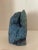 Glass 1980s Natural Geode Glass Agate Blue Artesian Polished Stone Specimen For Sale - Image 7 of 11
