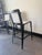 Contemporary Richard Frinier for Brown Jordan "Still" Bar Stools, Set of 3 For Sale - Image 3 of 4
