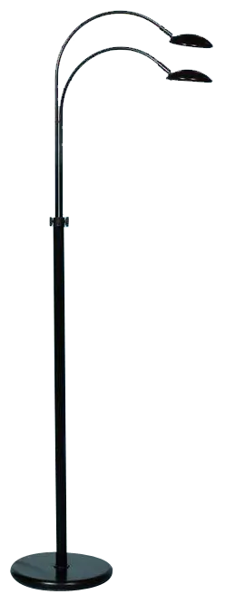 Space Age Arc Lamp in Matte Black, 1970s