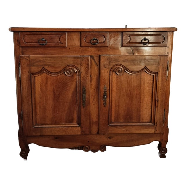 Antique Louis XV French Sideboard, 1890s For Sale