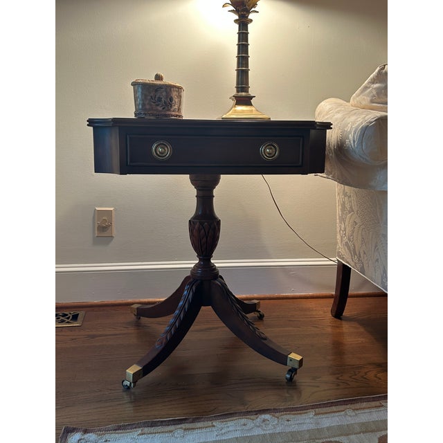 Traditional Claridge by Century Furniture End Table For Sale - Image 3 of 3
