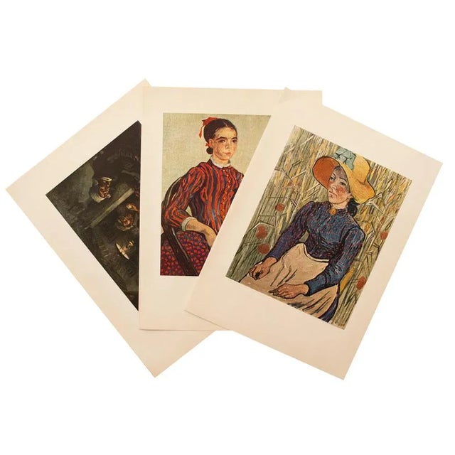 1950s After Vincent Van Gogh, Set of Three First Edition Prints For Sale - Image 11 of 11