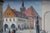 I. Wiehmann, Elector's Palace & St. Catherine's Church in Brandenburg, Oil Painting For Sale - Image 17 of 18