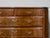 Brown 19th Century English Mahogany Serpentine Chest with Inlay and Ornate Pulls For Sale - Image 8 of 12
