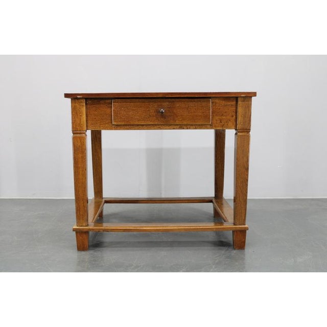 Oak Table, Former Czechoslovakia, 1930s For Sale - Image 3 of 18