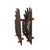Late 19th Century Aesthetic Wrought Iron Architectural Fan-Form Spandrels C1880 For Sale - Image 5 of 6