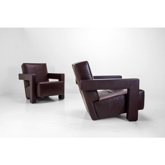 Utrecht Armchairs by Gerrit Thomas Rietveld for Cassina, 2010s, Set of 2 For Sale - Image 11 of 16