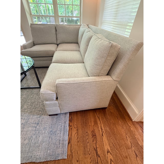 LIKE NEW Vanguard Riverside Two Piece Sectional BRAND NEW! Delivered but not quite the right size for this space so it is...