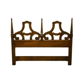 Late 20th Century Drexel Heritage Esperanto Collection Queen Size Headboard For Sale