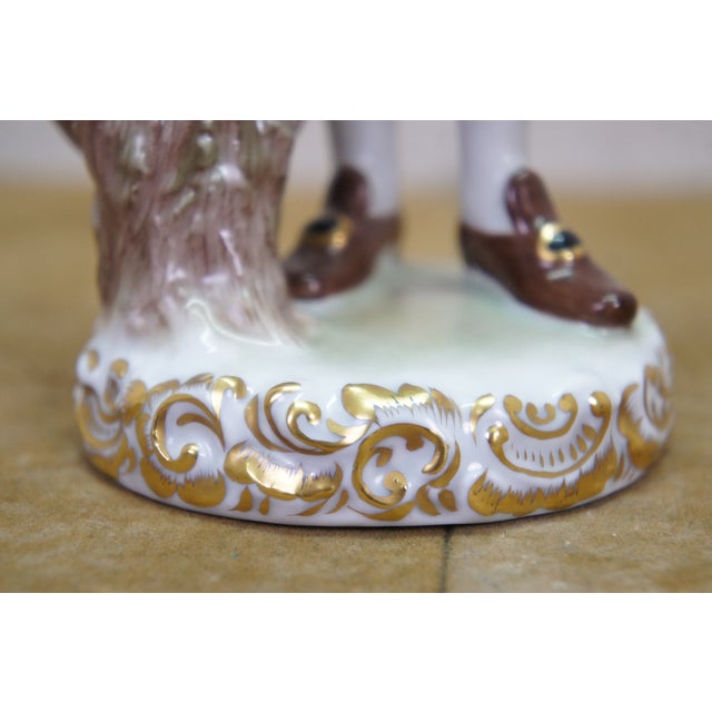 Rare Herend Hungary Porcelain "The Bird Seller" Figurine by Wéninger Lászlóné For Sale - Image 14 of 14