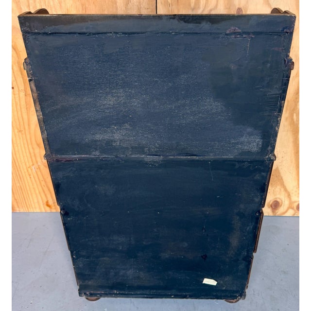 Regency Style Leather Wrapped Davenport Desk, Atrib. Maitland-Smith For Sale - Image 11 of 12