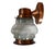 Pair of Vintage Copper Outdoor Porch Lights For Sale - Image 4 of 5