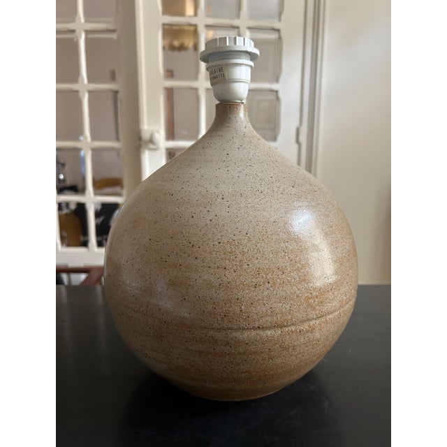 Vintage Ceramic Lamp, 1970 For Sale - Image 6 of 9