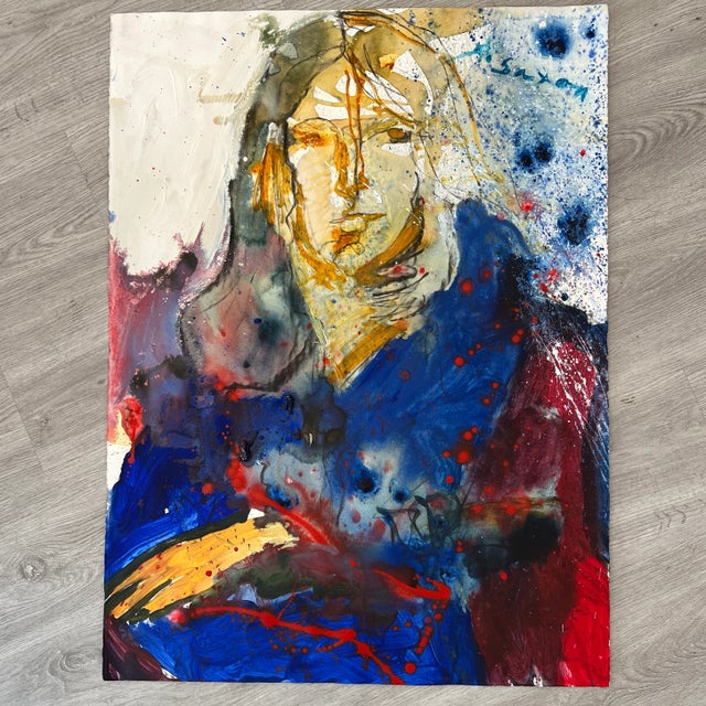 Phil Saxon Ink Drawing on Paper For Sale In West Palm - Image 6 of 11