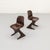Set of two ‘Kangaroo’ / ‘Z Chair’ dining chairs designed by Ernst Moeckl for Horn Collection, late 1960s early 1970s. The...
