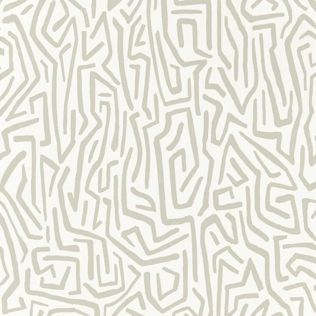 Harlequin Melodic Wallpaper in Stone/Awakening - a Sample For Sale