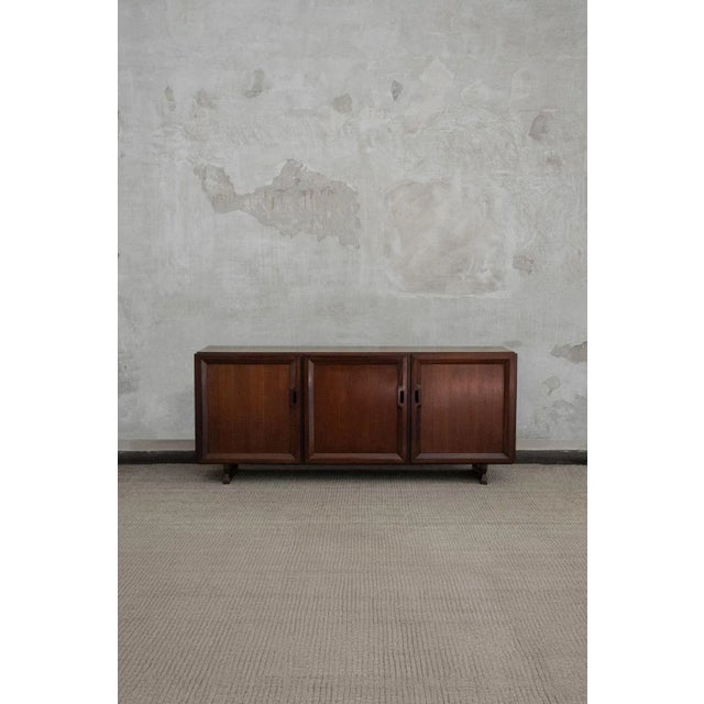 Wood Mid-Century Teak Sideboard, 1957 For Sale - Image 7 of 7