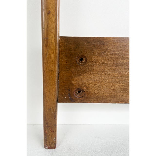 Brown 1950s Rosewood Headboard, Bertha Schaefer, Singer & Sons, Attributed, Restored For Sale - Image 8 of 9