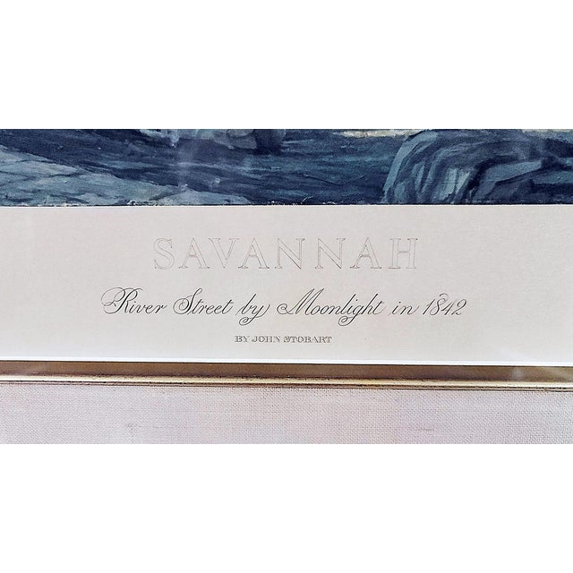 1990s 1990s John Stobart Signed Numbered Limited Edition Print, "Savannah", Framed For Sale - Image 5 of 6