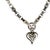 Late 20th-Century Sterling and 18k Bowman Original Reversible Heart Necklace For Sale - Image 4 of 12