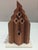 Mid-Century Modern Scandinavian Teak & Marble Bud Vase, 1960s For Sale - Image 3 of 6