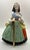 Ceramic Vintage Ardalt Lenwile Porcelain Figurine of Woman Holding Flower, Japan For Sale - Image 7 of 7