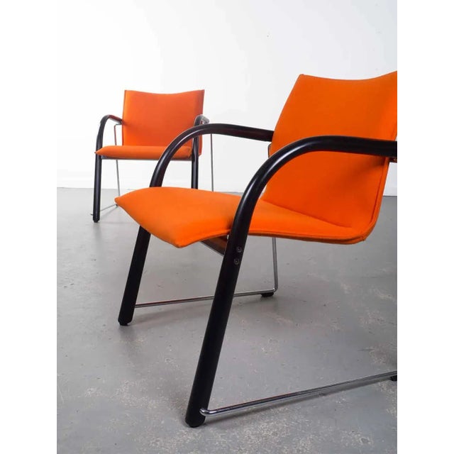 Thonet Vintage Chairs by Charles Schneider for Thonet, 1984, Set of 2 For Sale - Image 4 of 11