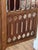 Vintage Carved Wood Double Sided Gate For Sale - Image 9 of 10