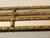 Art Deco 1960s Mid Century Modern Gold Tone Wall Mirro For Sale - Image 3 of 9
