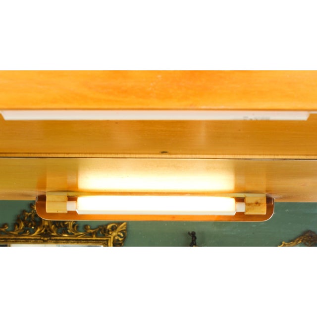 20th Century Burr Walnut Cocktail Cabinet For Sale - Image 12 of 18