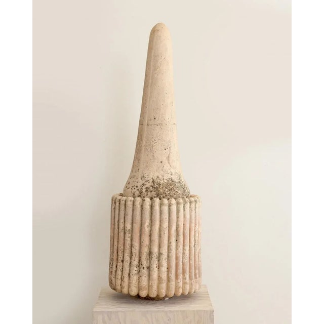 1970s Brutalist Style Terra Cotta Sculpture For Sale In Los Angeles - Image 6 of 6