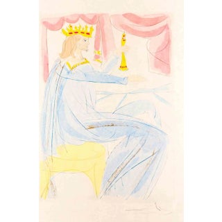Dali, King Solomon, Lithograph, 1975 For Sale