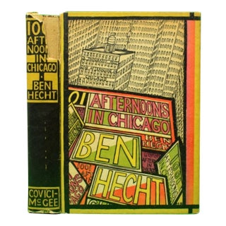 "A Thousand and One Afternoons in Chicago" 1922 Hecht, Ben For Sale