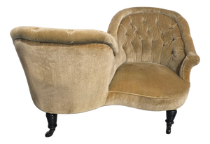 Victorian Conversation Sofa, 1880s