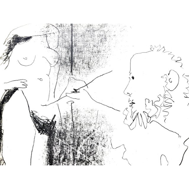 Picasso, The Painter and His Model, 1964, Original Lithograph For Sale - Image 6 of 8