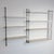 Vintage Wall Rack with White Shelves by Kajsa & Nils Nisse Strinning, 1960s For Sale - Image 6 of 11