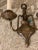 Bronze 1920s Brown Patinated Bronze Sconces - a Pair For Sale - Image 8 of 10