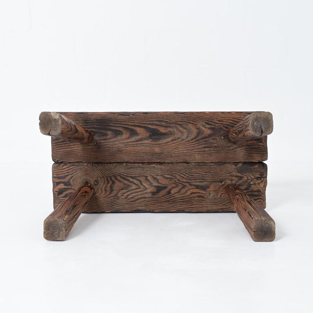 Rustic Wooden Bench or Table, 1950s For Sale - Image 12 of 18