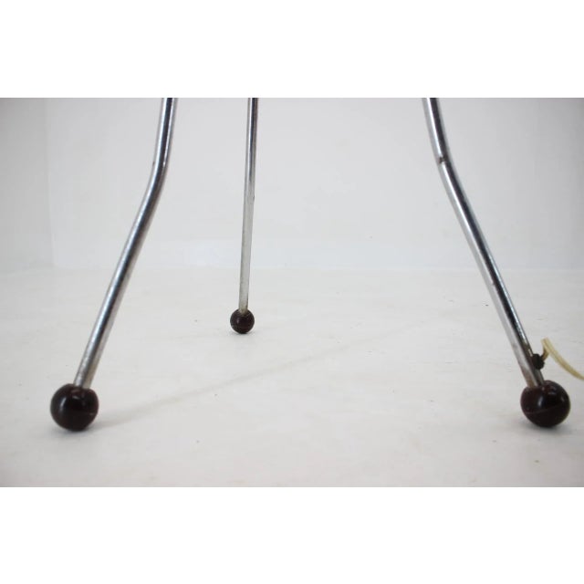 Chrome Plated Floor Lamp, Czechoslovakia, 1960s For Sale - Image 8 of 10