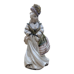 Leslie Furlong Porcelain Figurine Statue Victorian Lady . Rare. Signed