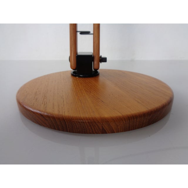Adjustable Teak Desk Lamp by Mads Caprani, Denmark, 1970s For Sale - Image 17 of 18