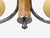 Swedish Art Deco, Pendant Light, Burl, Cord, Glass, Chrome, Sweden, 1930s For Sale - Image 9 of 11