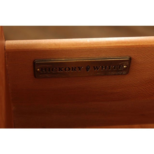 Hickory White Genesis Collection Biedermeier Style Triple Dresser For Sale - Image 10 of 18