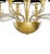 Contemporary luxury italian chandelier in Murano glass. Elegant chandelier blowing in transparent Murano glass full of...