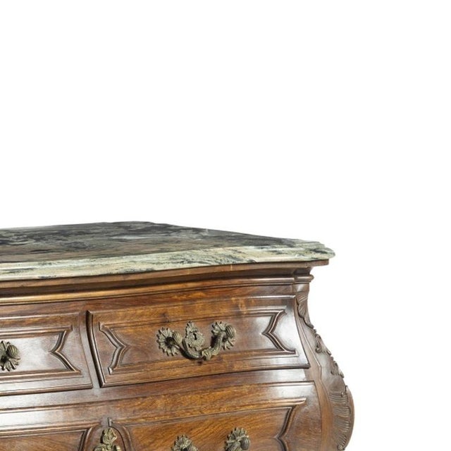 20th Century Portuguese Wooden Chest of Drawers For Sale - Image 4 of 6