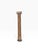 Mid 19th Century Antique Neoclassical Corinthian Column in Faux Marble Painted Wood For Sale - Image 5 of 5