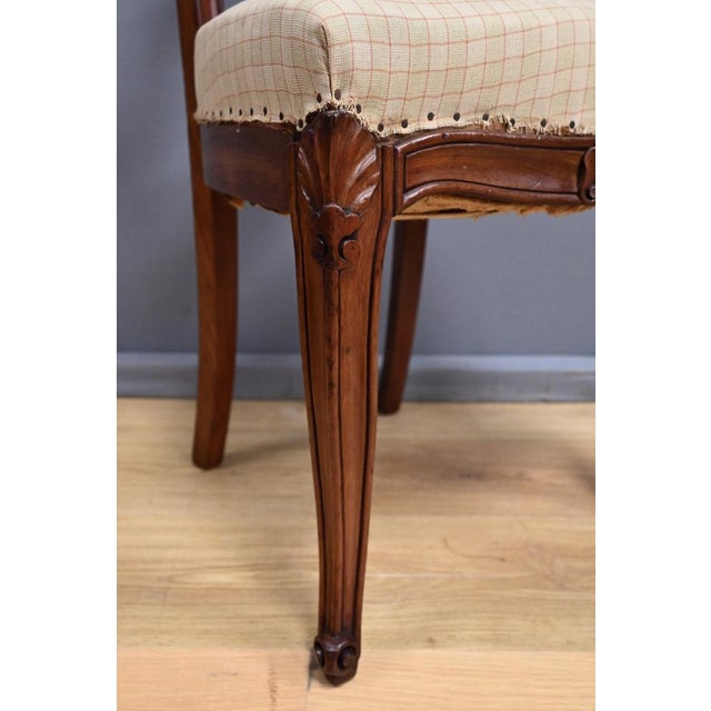 Napoleon III Mahogany Chairs, Late 19th Century, Set of 4 For Sale - Image 15 of 18